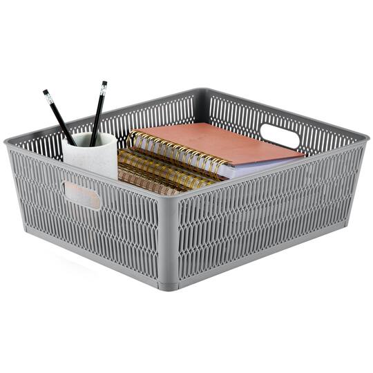 Simplify Slide 2 Stack It Shallow Tote Baskets